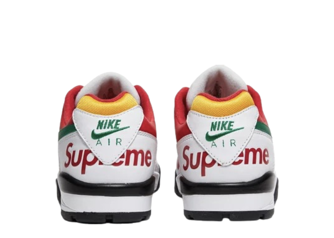 Nike Cross Trainer Low Supreme White Yellow Red - photo 3