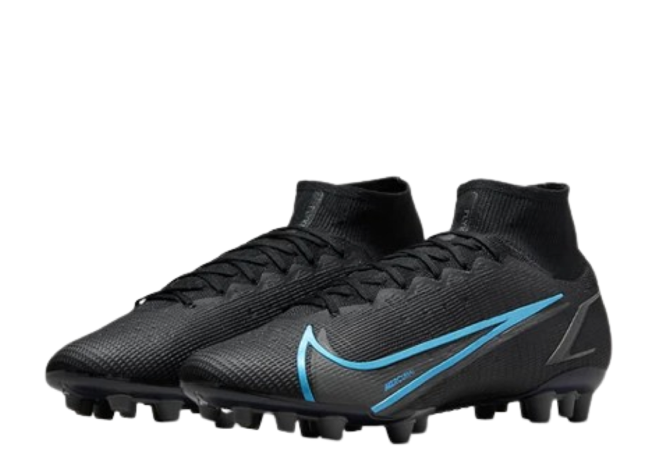 Nike Mercurial Superfly 8 Elite AG 'Black Photo Blue' - photo 2