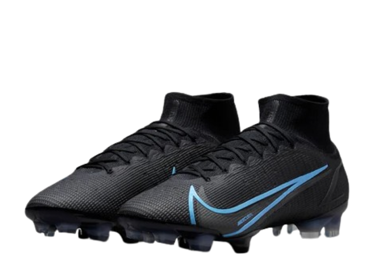 Nike Mercurial Superfly 8 Elite FG Black Light Blue - photo 2