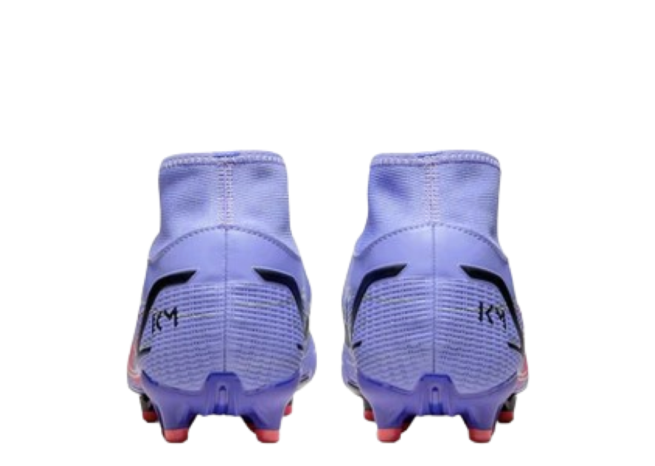 Nike Mercurial Superfly 8 MG Kylian Mbappe Flames (Purple Red Sole) - photo 4