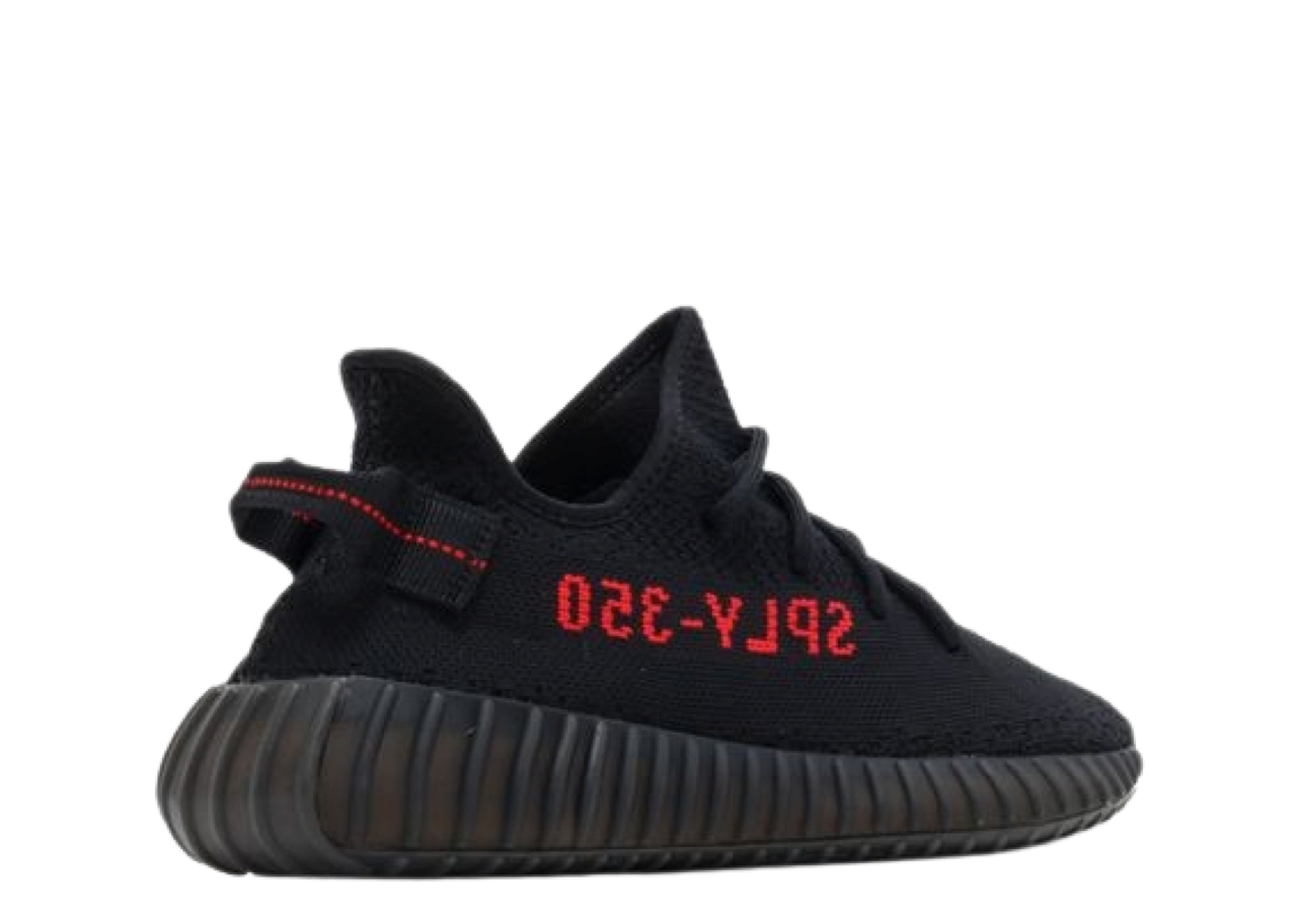 Yeezy Boost 350 V2 Bred (Black/Red) - photo 3