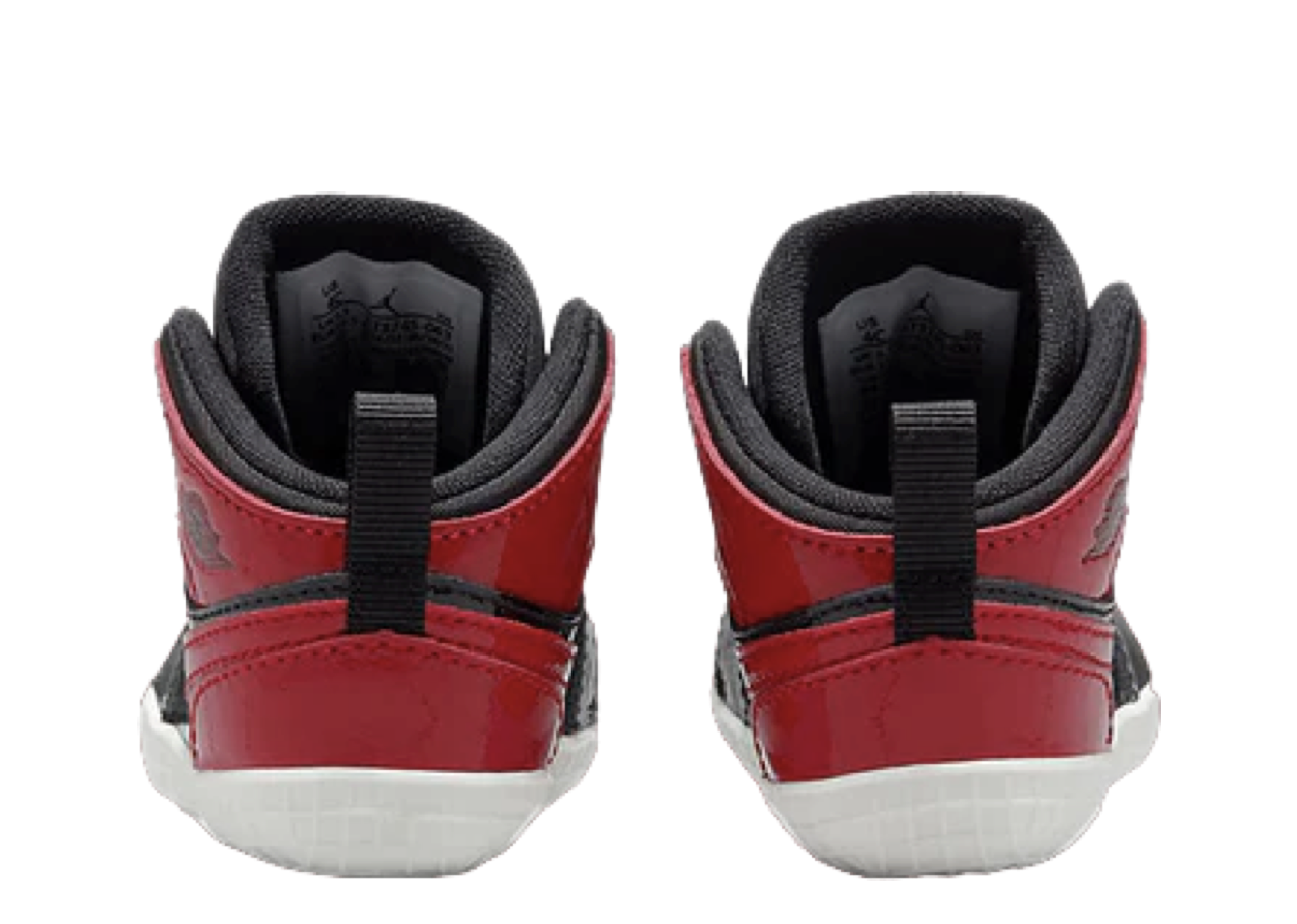 Air Jordan 1 Crib Bootie Bred Patent (Toddler) - photo 3