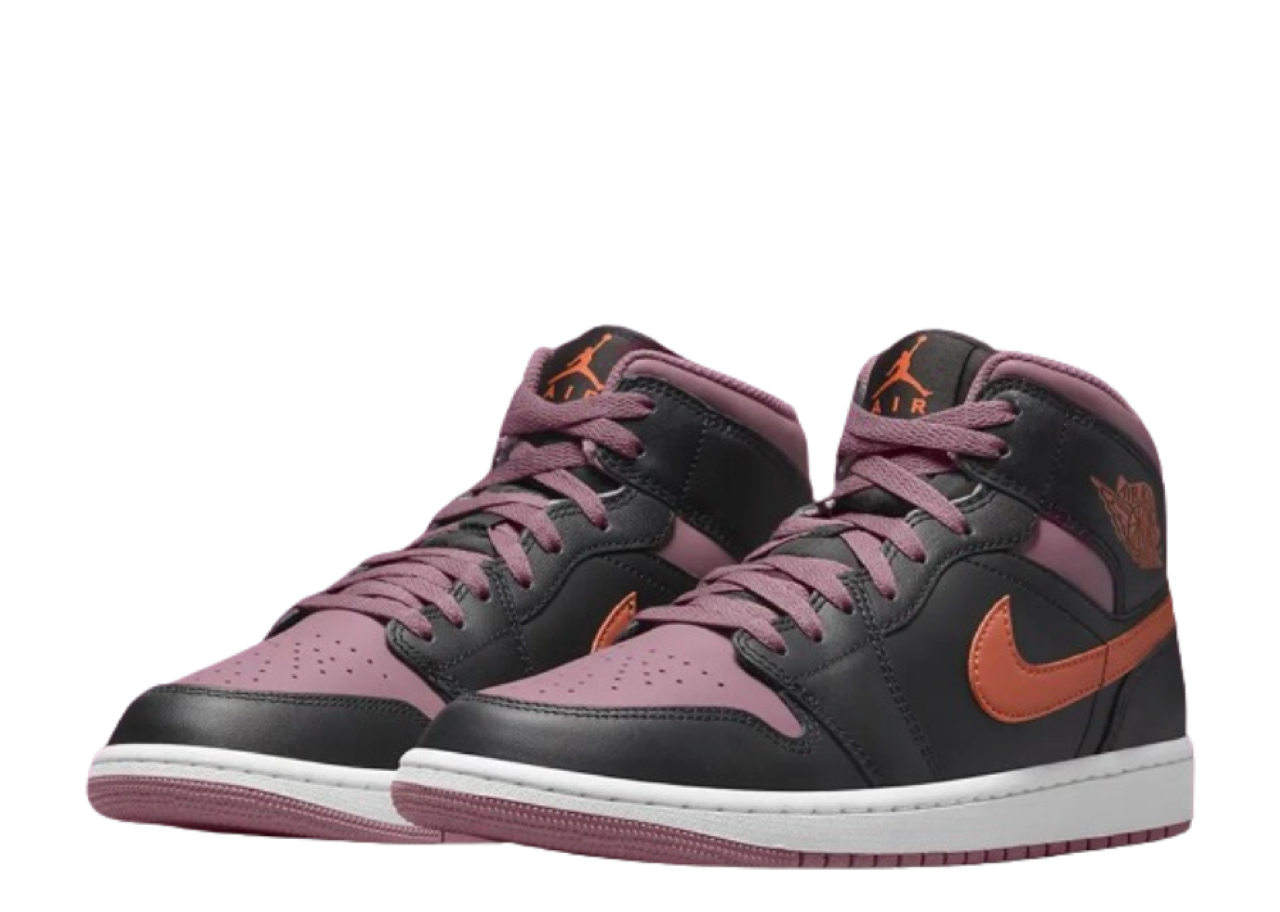 Air Jordan 1 Mid SE Black Sky J Mauve - photo 2