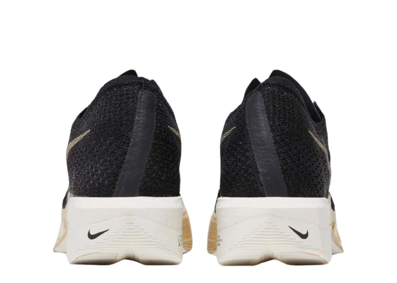 Nike ZoomX Vaporfly 3 Black Metallic Gold Grain - photo 3