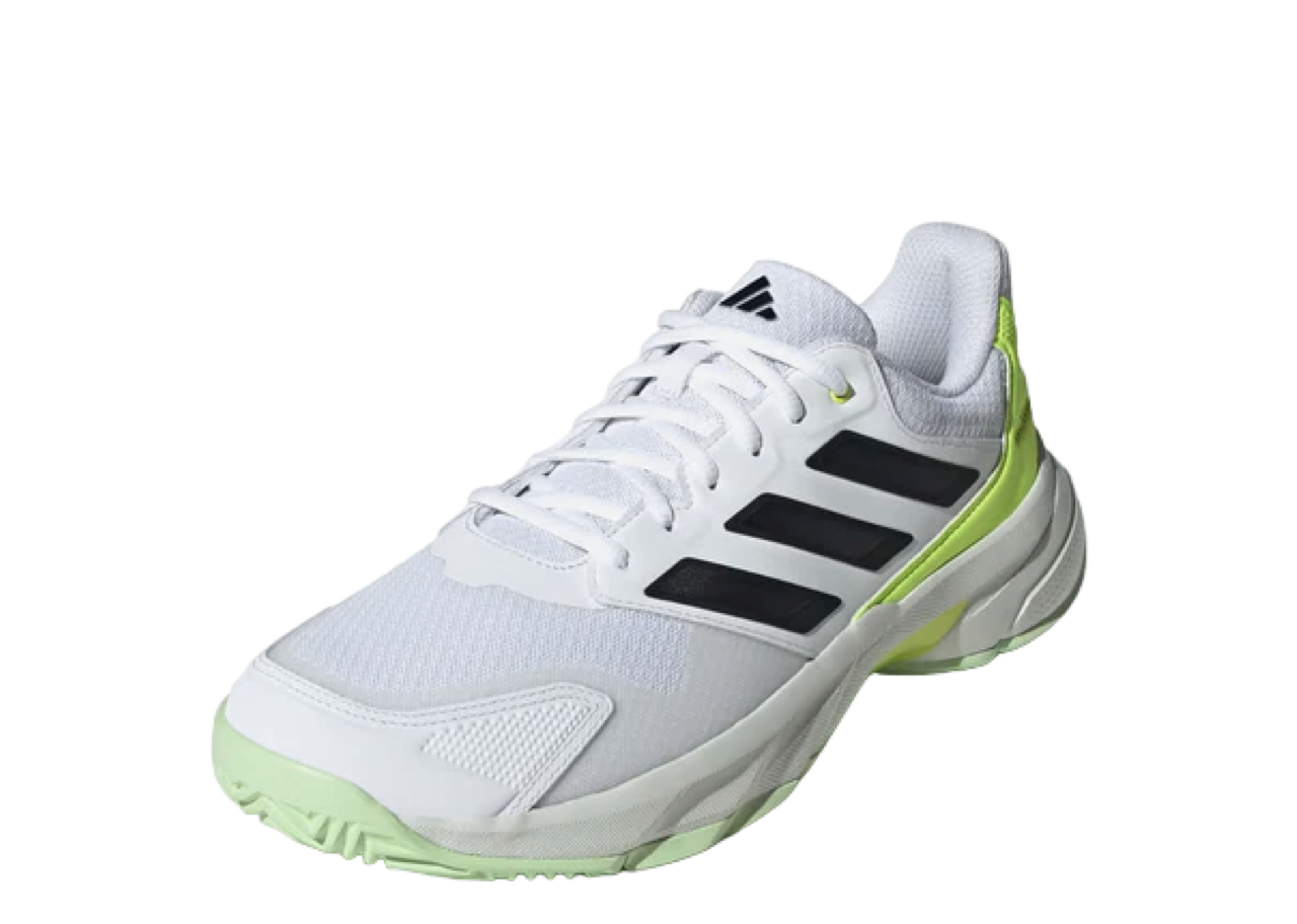 Adidas Courtjam Control 3 White Lucid Lemon - photo 2