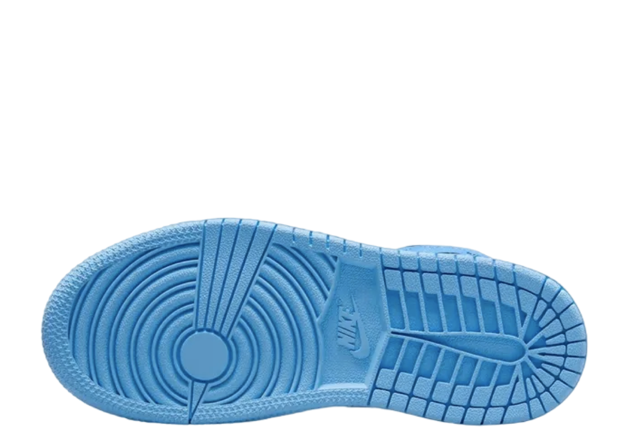 Air Jordan 1 Mid University Blue Black (Pre-School) - photo 4
