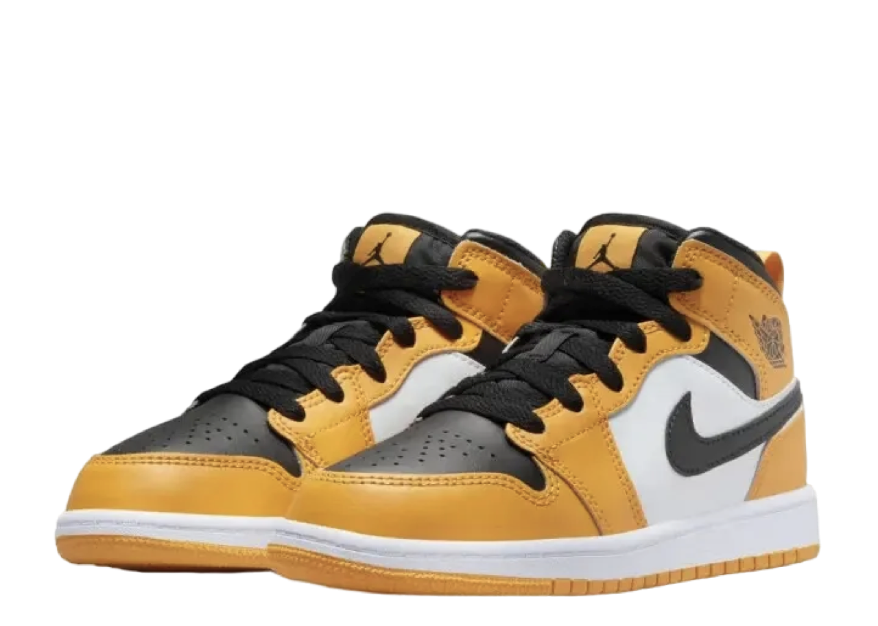 Air Jordan 1 Mid Taxi (Pre-School) - photo 2
