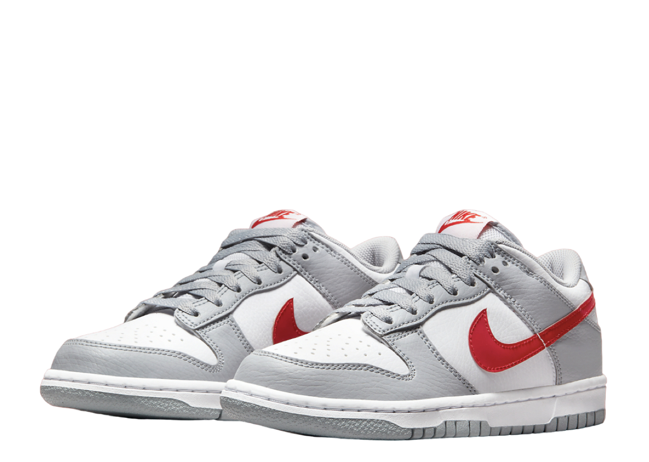 Nike Dunk Low White Wolf Grey (Grade School) - photo 2