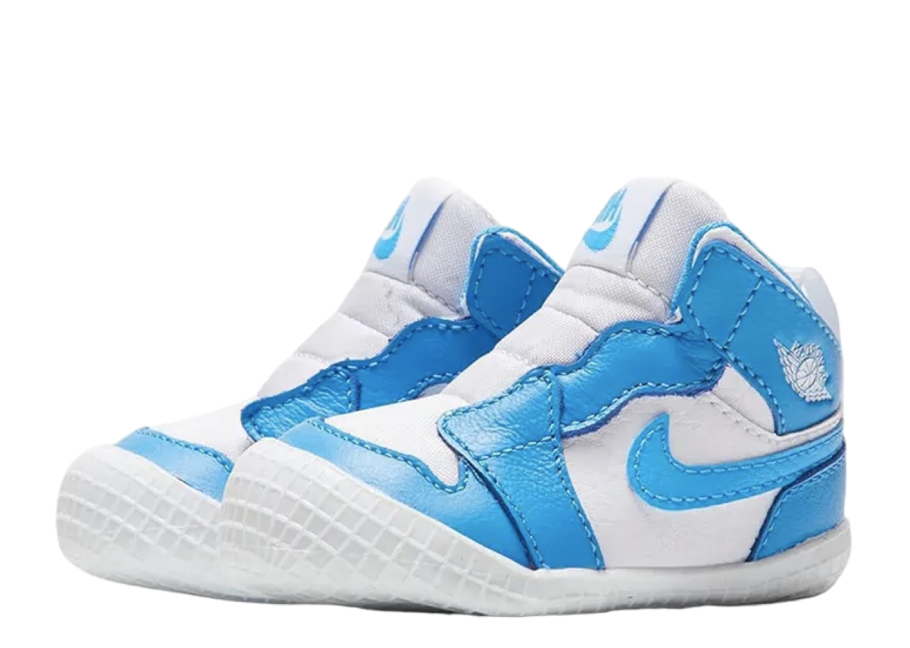Air Jordan 1 Crib Bootie UNC Blue (Toddler) - photo 2