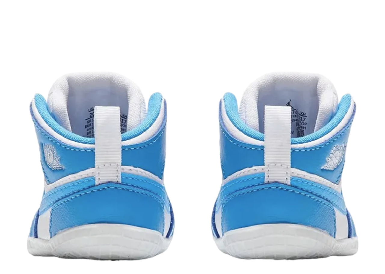 Air Jordan 1 Crib Bootie UNC Blue (Toddler) - photo 3