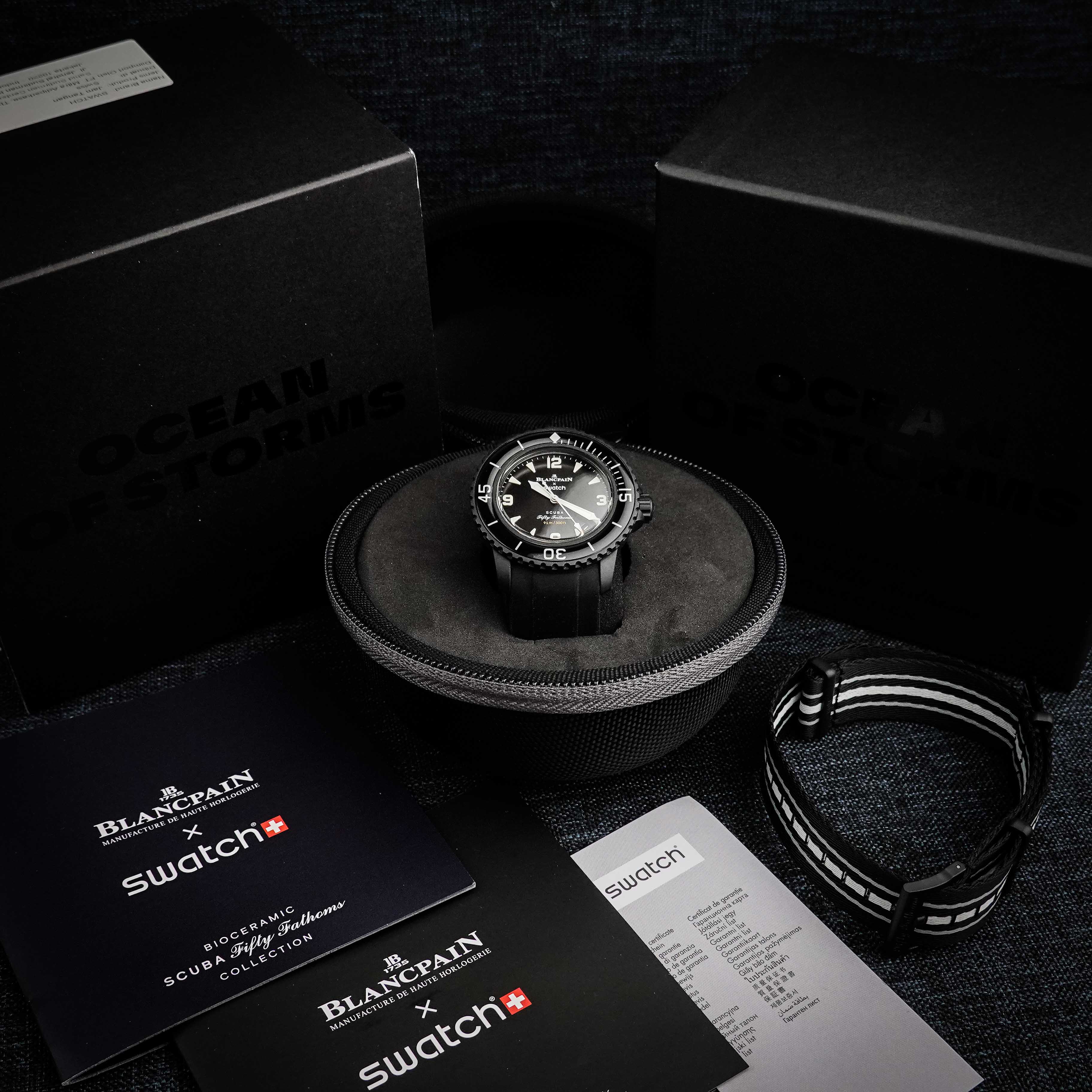 Blancpain X Swatch Ocean Of Storms Ref: So35B400 - photo 3