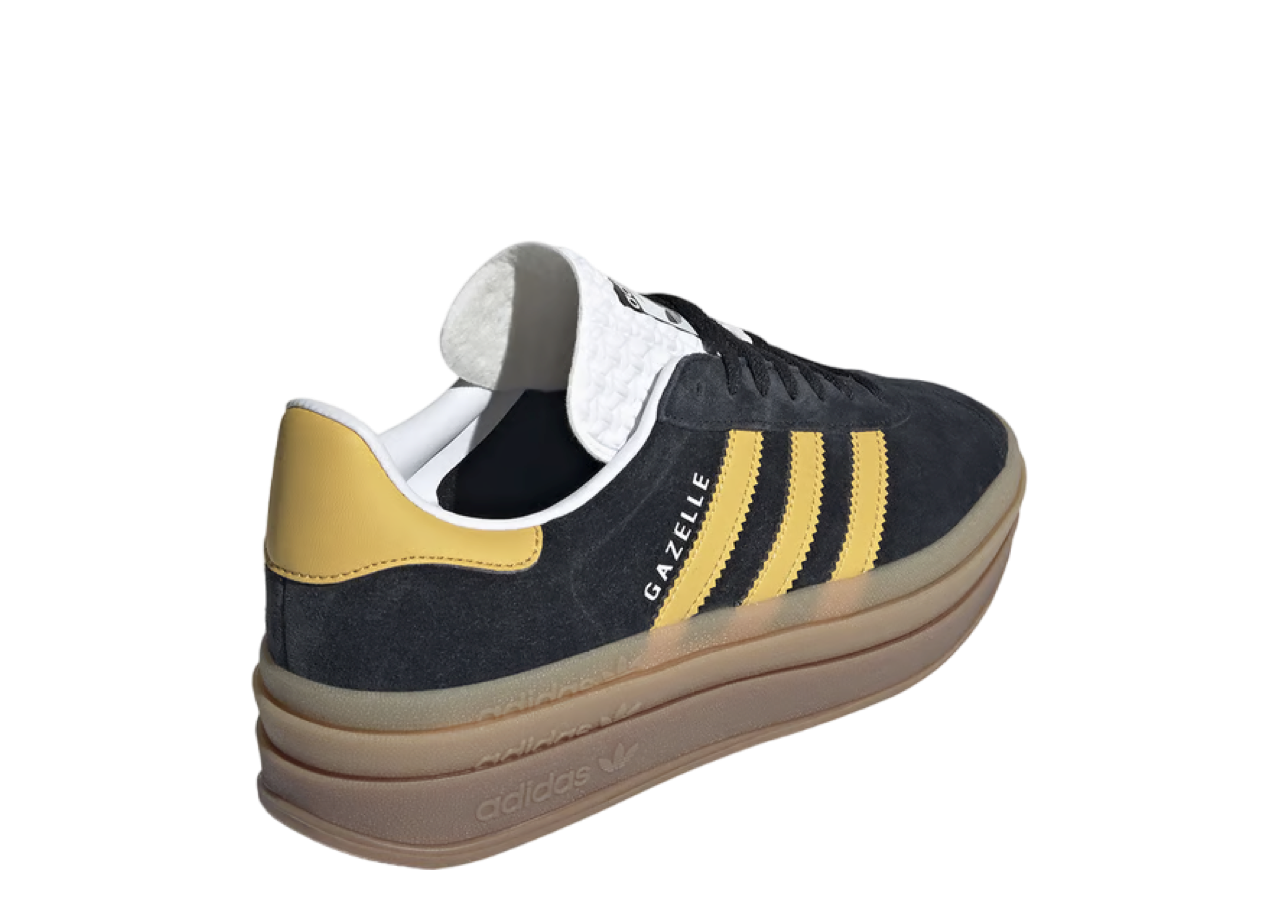 Adidas Gazelle Bold Black Gold Gum (Women's) - photo 3