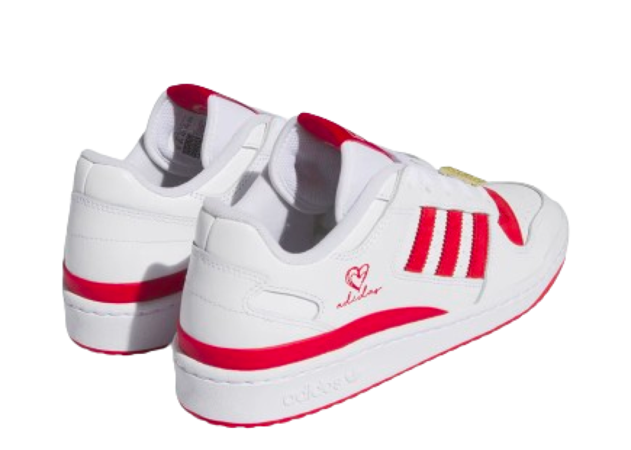 Adidas Forum Low CL Hombre Red White - photo 3