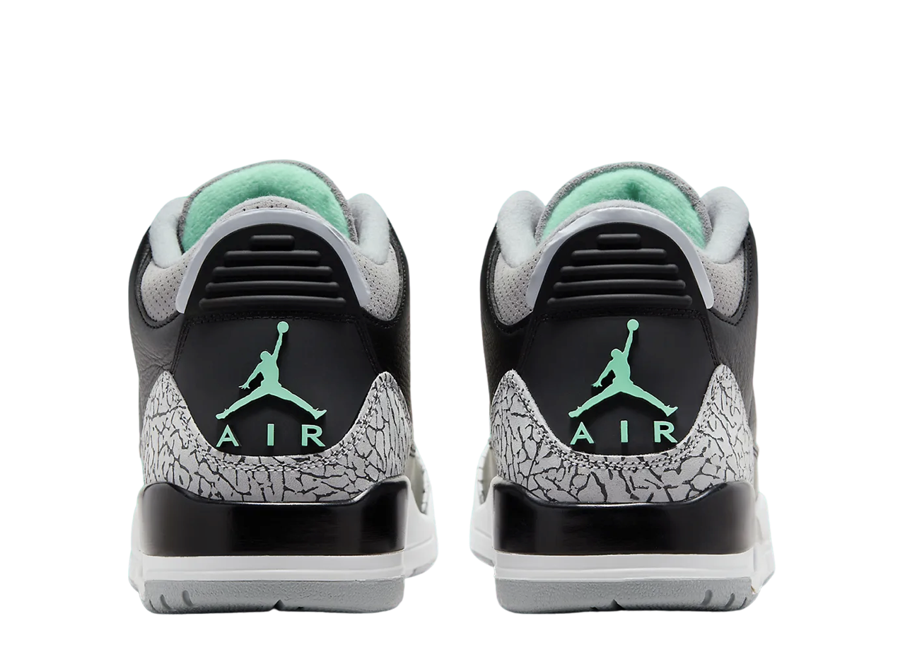 Air Jordan 3 Retro Green Glow - photo 3