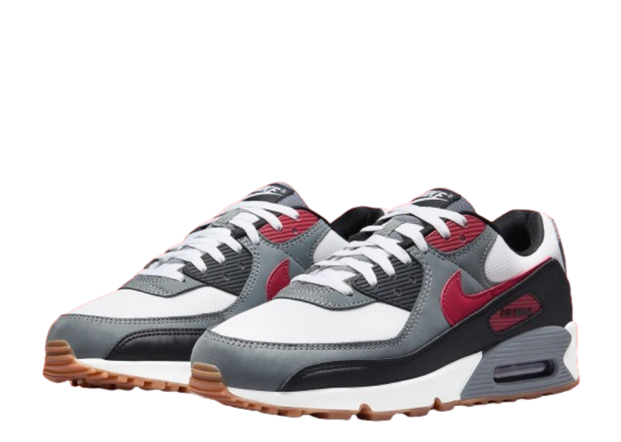 Nike Air Max 90 Team Red Cool Grey - photo 2