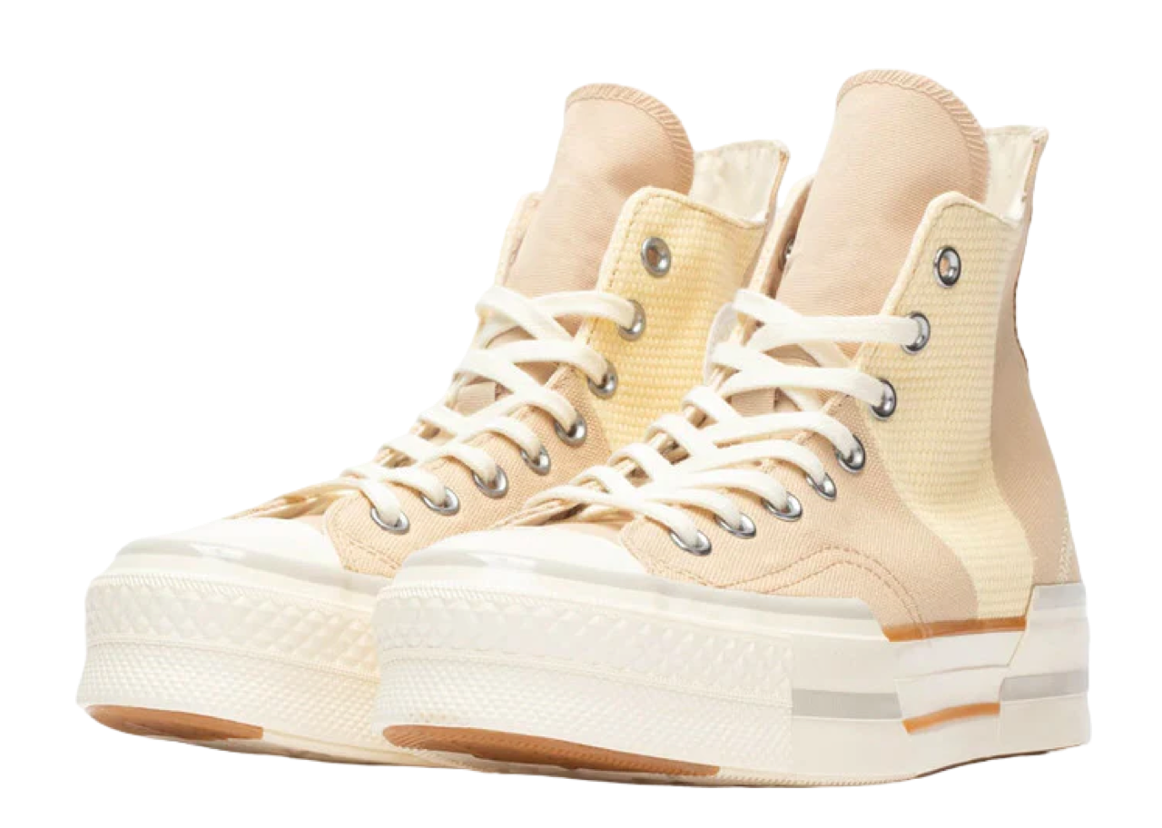 Converse Chuck Taylor All Star 70 Plus High Colorblock Oat Milk - photo 2