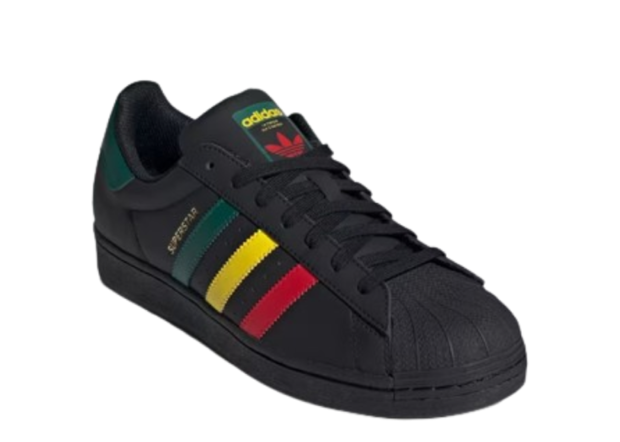 Adidas Superstar Rasta Core Black - photo 3