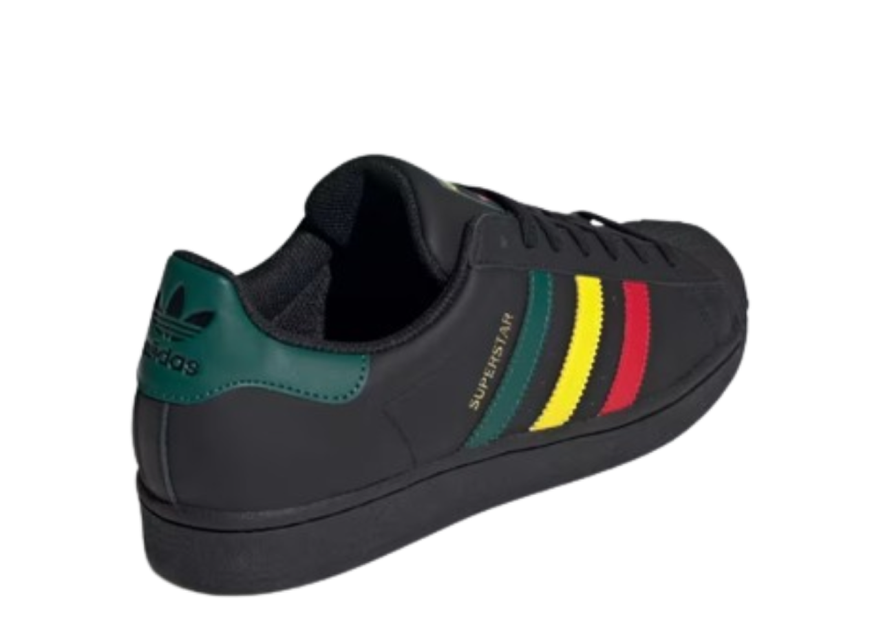Adidas Superstar Rasta Core Black - photo 2