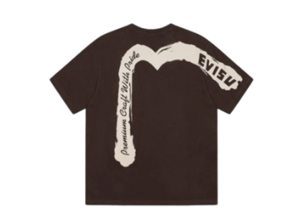 Evisu Back Sleeve Big Heels Brown - photo 2