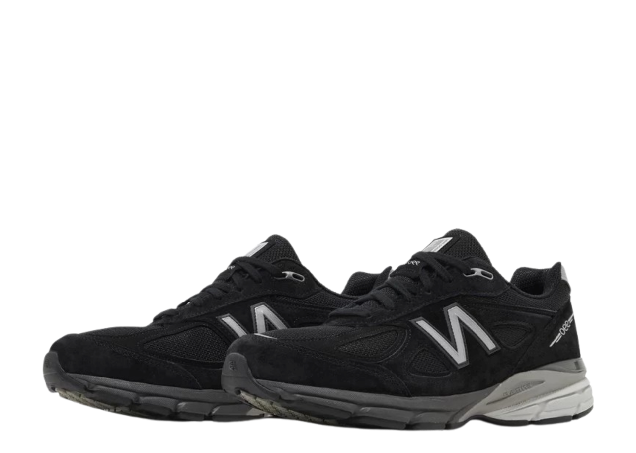 New Balance 990v4 Made in USA Black Silver 2023 - photo 2